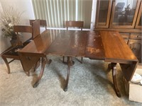 Drop Leaf Table Abernathy Furniture KC Mo. 27”