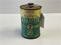 BP 7 AIR SPEED ENGINE FUEL 10FL OZ TIN