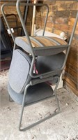 Grey chairs x2