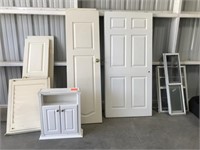 (10)pcs - Wood Doors, Windows, Cabinet