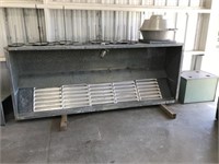 10FT Kitchen Hood w/ Grease Trap, Exhaust Fan