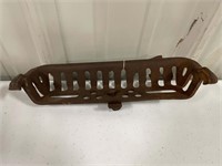 Antique farm tractor implement tool box caddy