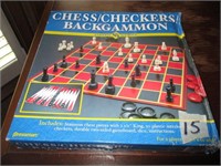 Chess/ Checkers/ Backgammon