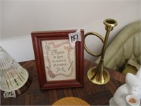 Picture Frame & Trumpet