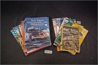 Approx 20 Railroad Track Plans, Hand books…