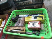 SCALES, KNIFE, KNIFE SHARPENER & CONTAINERS