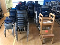 Aprx (250)pcs Student Chairs - 12/14/15/16