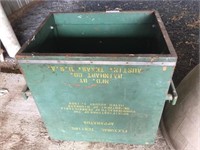 Wooden Military Storage Crate