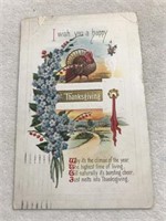 Postmark 1914 thanksgiving day postcard