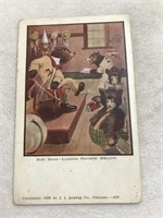 Postmark 1907 busy bears learning phonics