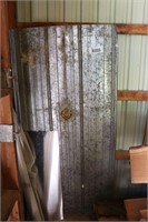 7 GALVANIZED SHEETS OF ROOF STEEL (USED)