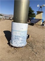 Tall Chimney, metal, burn barrel project