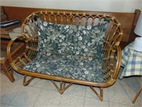 Rattan Type Love Seat