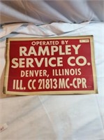 Operated by Rampley service company Denver