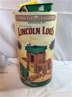 Frontier explore the original Lincoln logs in