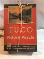 Vintage Antique picture puzzle TUC antique