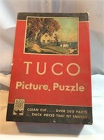 Vintage antique picture puzzle TUCO