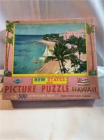 Vintage antique picture puzzle Hawaii