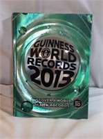 Guinness book of world records 2013 hardback book
