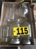 Canning jars & vase NO SHIPPING