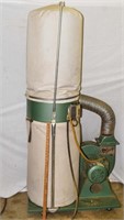 GRIZZLY 2 HP DUST COLLECTOR - HOSE TAPED