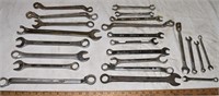 LOT - ASSORTED SAE WRENCHES