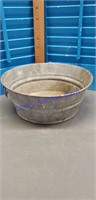 Small galvanized bucket