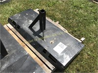 BRAND NEW RECEIVER HITCH SKIDSTEER TRAILER MOVER