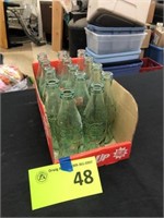 8 Oz. Glass Coke Bottles-Lot of Fourteen(14)