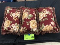 Decorative Pillows-Lot of Three(3)