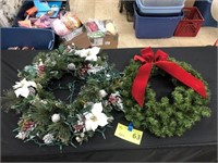 Christmas Wreaths-Lot of Two(2)