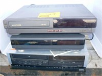 3 VCRs