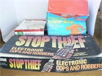 POLISHER/WAXER IN BOX, STOP THIEF GAME, CHRISTMAS