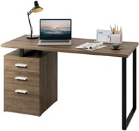 DEVAISE Computer Desk with Drawer, 55 inch