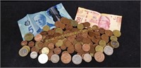Foreing Money Lot - Euros, Canadian & Other