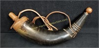Vintage Powder Horn Decorative Horn