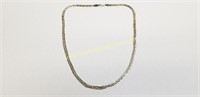 Sterling Silver 20" Braided Necklace