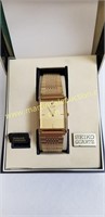 Vintage Seiko Gents Gold Tone Watch