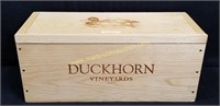 Duckhorn Wood Empty Wine Box