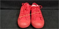 Red Converse Shoes Low Top Size M9 - W11