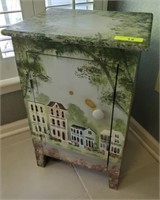 PAINTED CABINET/SIDE TABLE