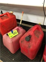 Plastic Gas Cans-Lot of Two(2)
