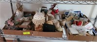 GROUP LOT- ANGELS, FLORAL DECOR, MISC