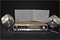 Grundig Mod RTV400u w/Audiorama 700 Cube Speakers