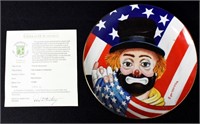 Red Skelton "The All American" Collectors Plate