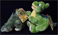 The Land Before Time Stuffed Animals - Two