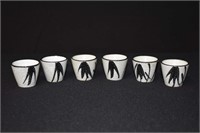 Japanese Sake Cup Set of 6