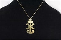 Tolima Pendant / Necklace - Souvenir Piece