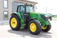 2016 JOHN DEERE 6155M MFWD TRACTOR - 2106 HRS