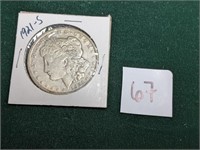 1921 S Morgan Dollar  Coin